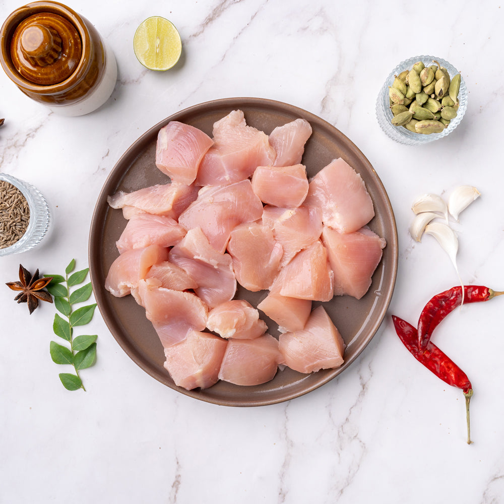 Chicken Boneless Curry Cut Godavari Cuts